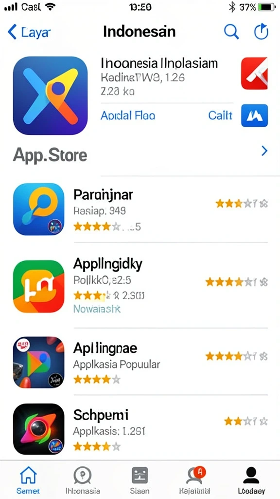 apigacor88 - Tampilan antarmuka pengguna yang menarik dan sederhana.