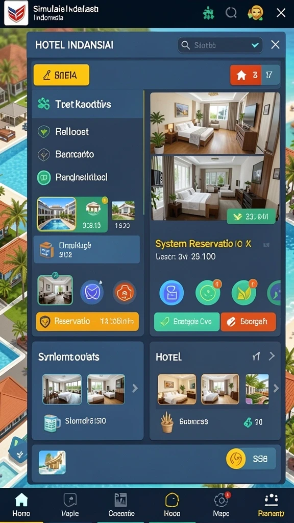 jaya89 - Screenshot menunjukkan fitur multiplayer dan interaksi pengguna.