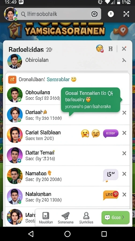 mapan777 - Screenshot menampilkan tampilan antarmuka yang menarik.