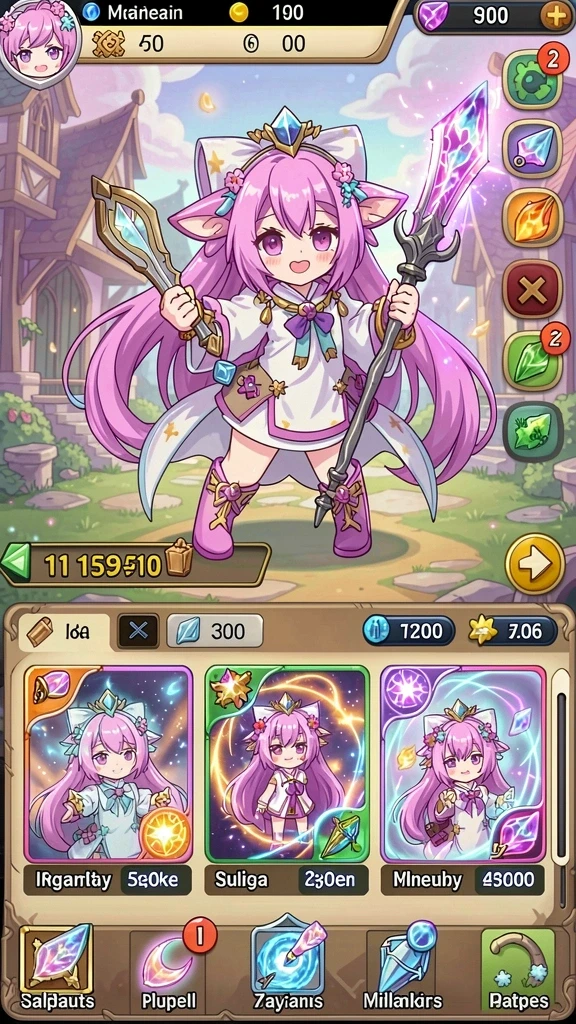 nx303 - Screenshot memperlihatkan pertempuran seru melawan monster.
