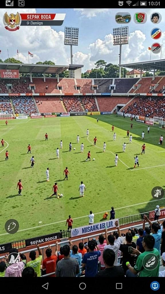 nx303 - Visual menakjubkan dari salah satu level pemandangan.