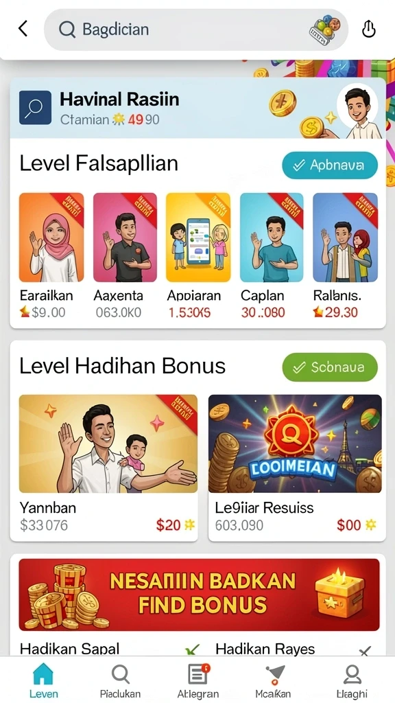 pgstar777 - Screenshot saat memilih permainan slot yang tersedia.